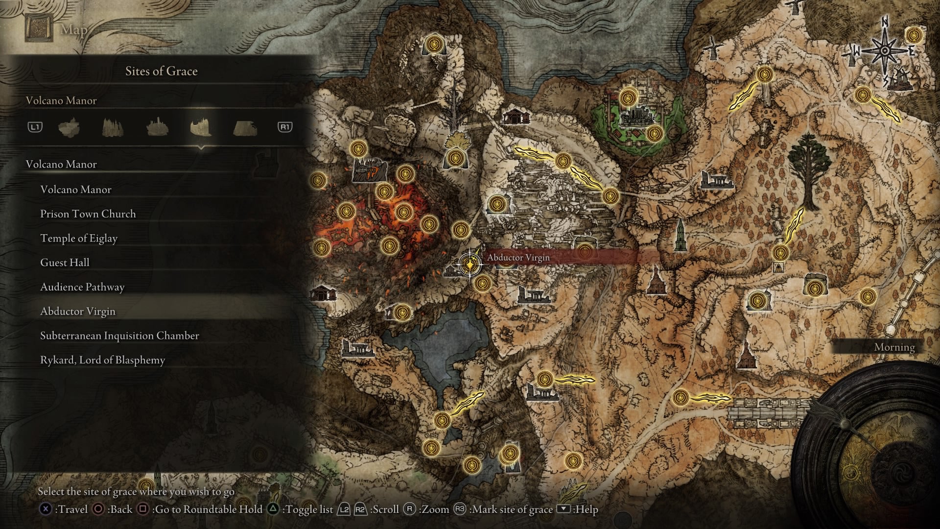 Elden Ring Site Of Grace: Abductor Virgin - 178