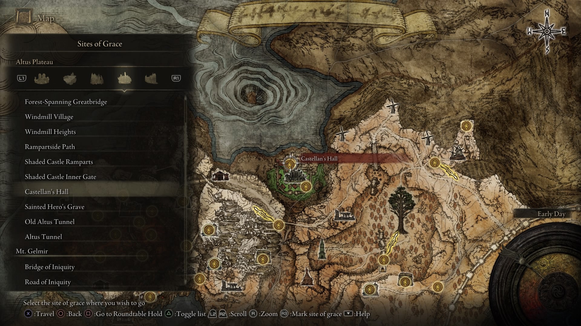 Elden Ring Site Of Grace: Castellan&rsquo;s Hall