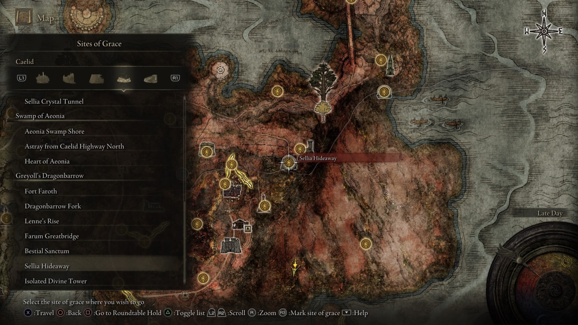 Elden Ring Site Of Grace: Sellia Hideaway