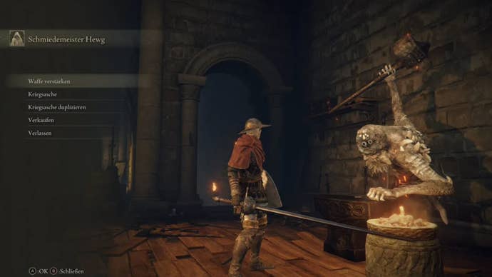 elden ring smithing master hewg roundtable hold merchant menu