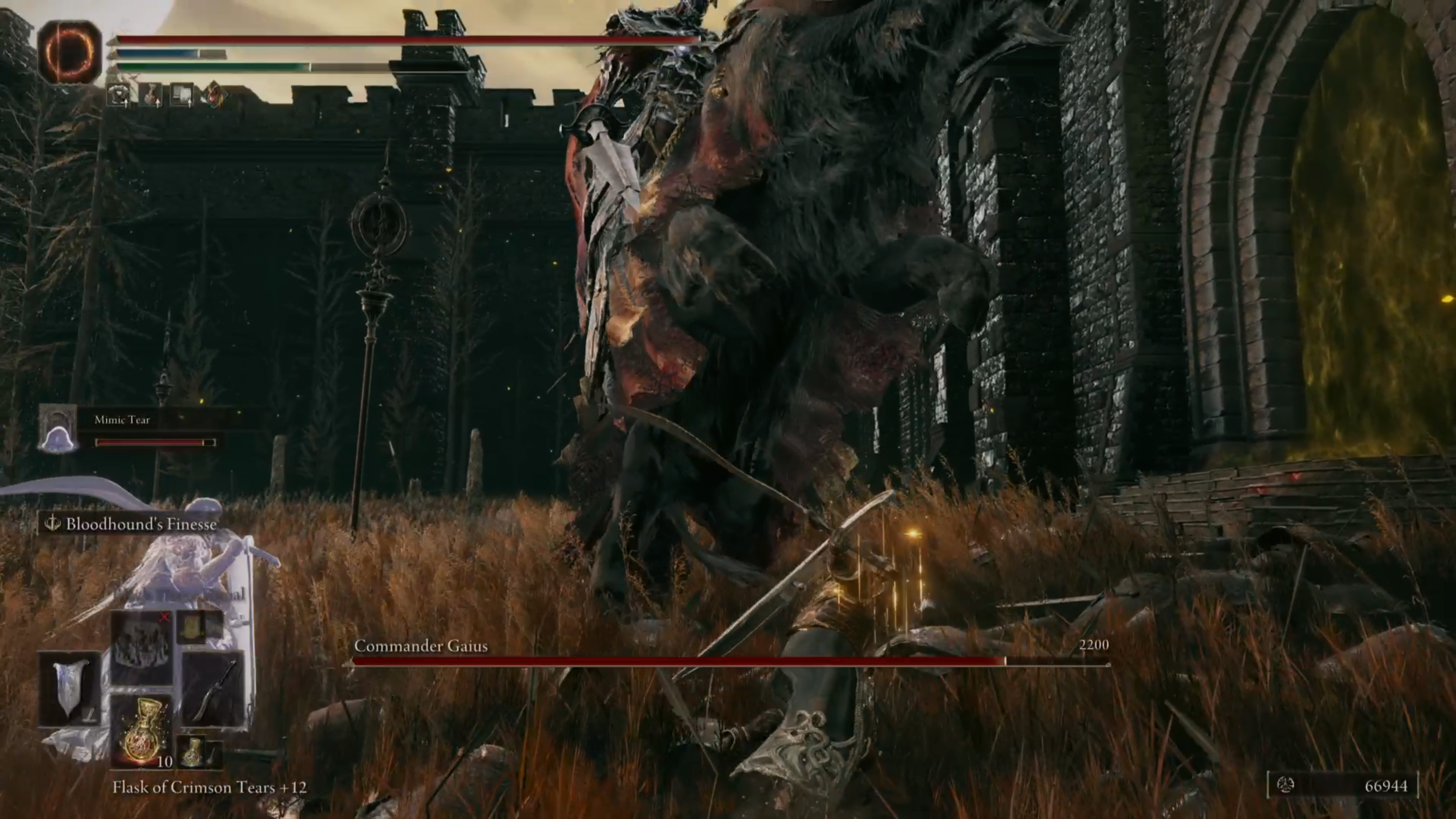 Boar stands up on hind legs over Tarnished