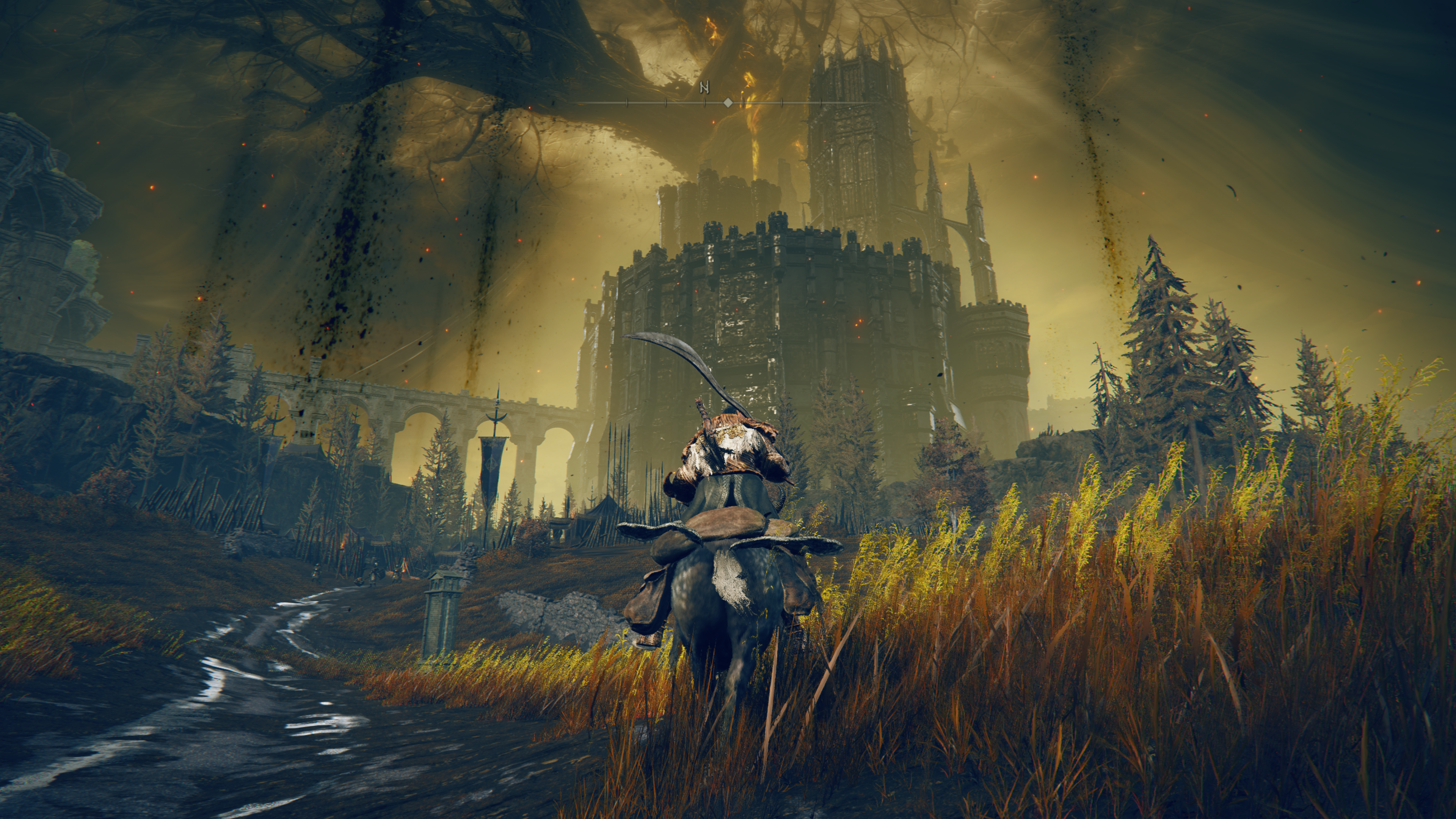 Riding to the Shadow Keep in Scadu Atlas