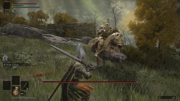 elden ring tree sentinel circling player on horseback