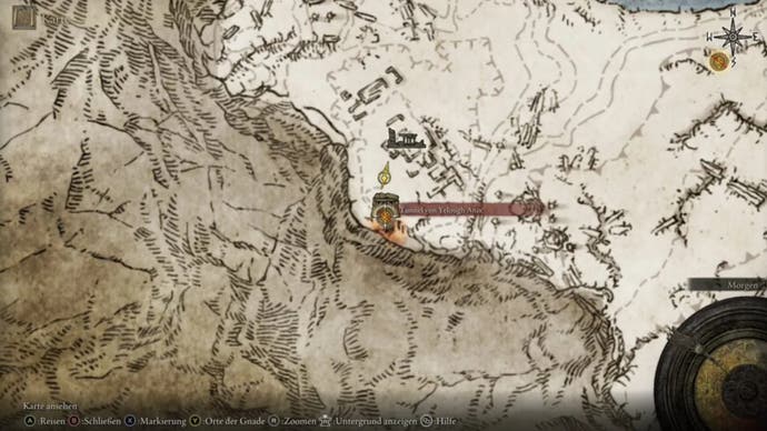 elden ring yelough anix tunnel map location
