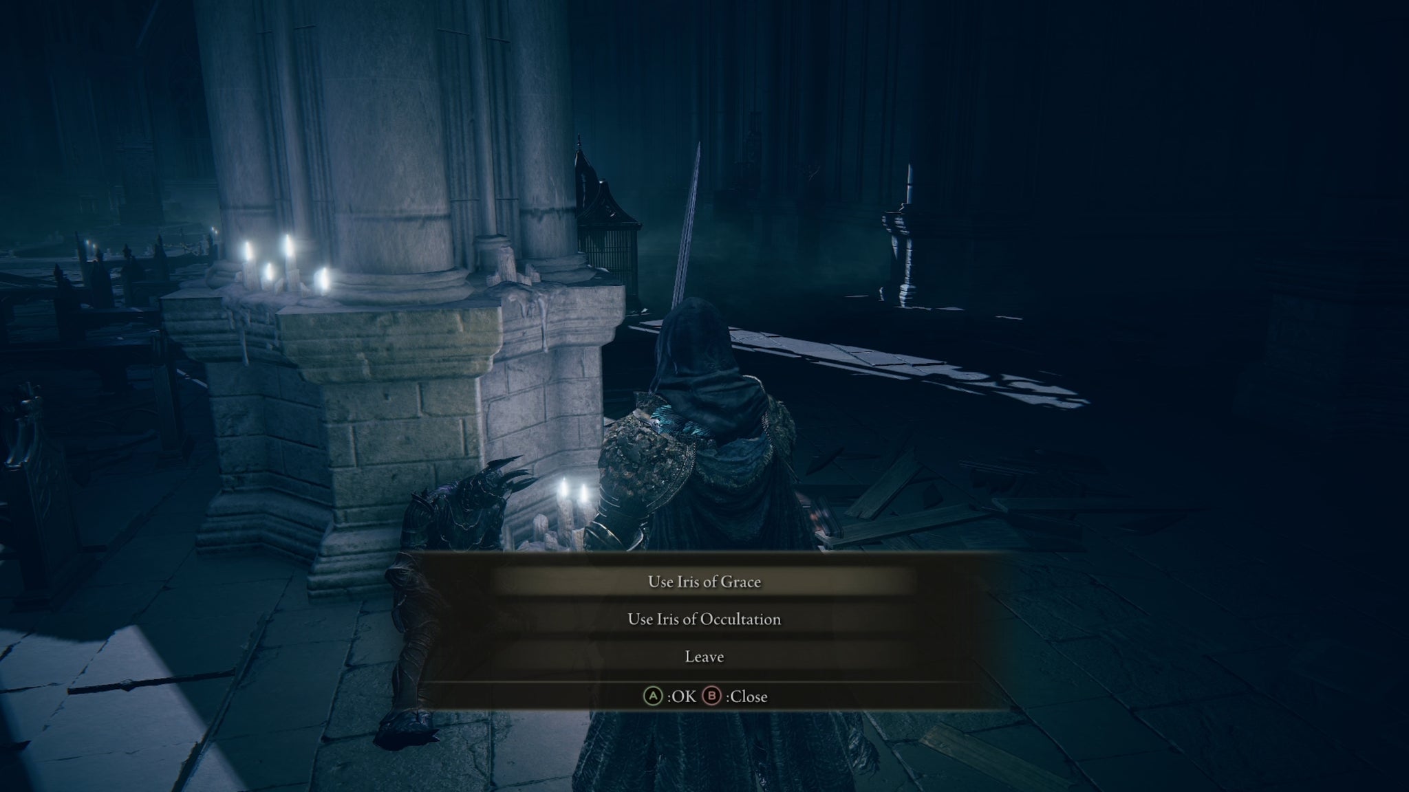 The player in Elden Ring: Shadow Of The Erdtree speaks to a dying Jolan. - 18