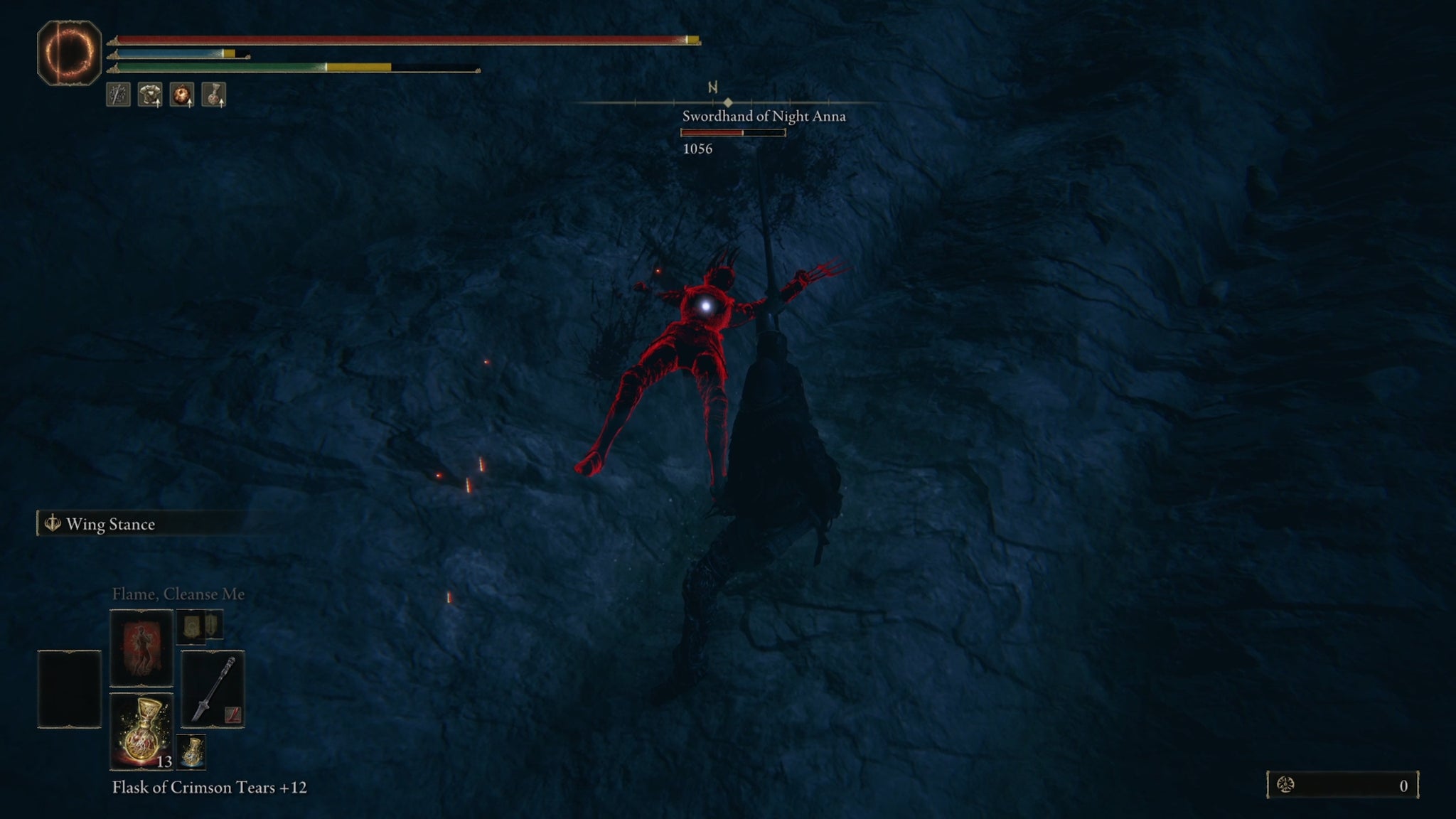 The player in Elden Ring: Shadow Of The Erdtree fights Swordhand Of Night Anna. - 10