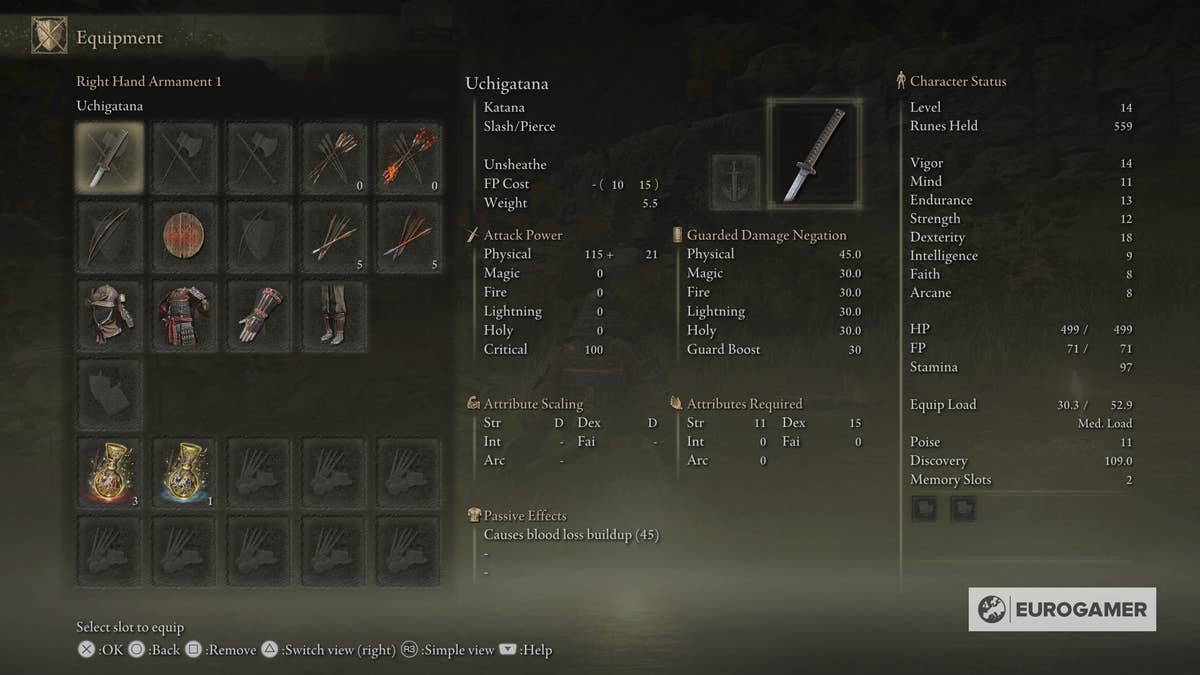 Elden Ring Attribute Scaling explained | Eurogamer.net
