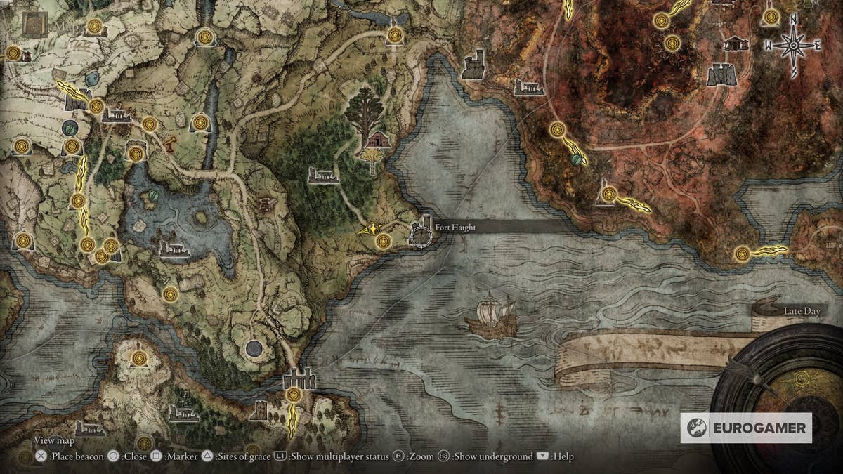 Elden Ring Grand Lift of Dectus location, where to find Dectus