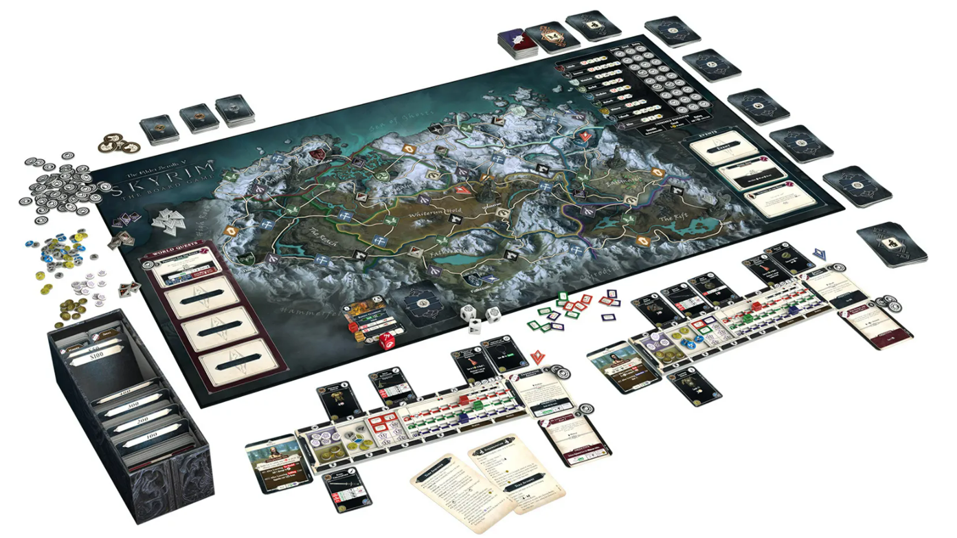 The Elder Scrolls V: Skyrim board game takes place before the events of ...
