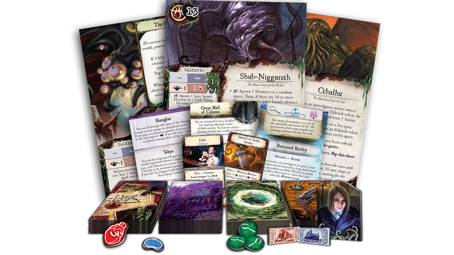 arkham horror card game contents Arkham Horror Buyer's Guide