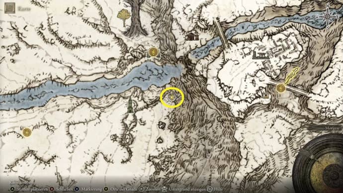 elden ring consecrated snowfield teleporter map location