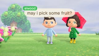 Elijah Wood visita la isla de una jugadora en Animal Crossing para vender nabos