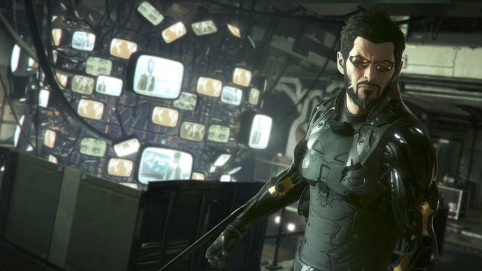 Adam Jensen in Deus Ex: Mankind Divided.