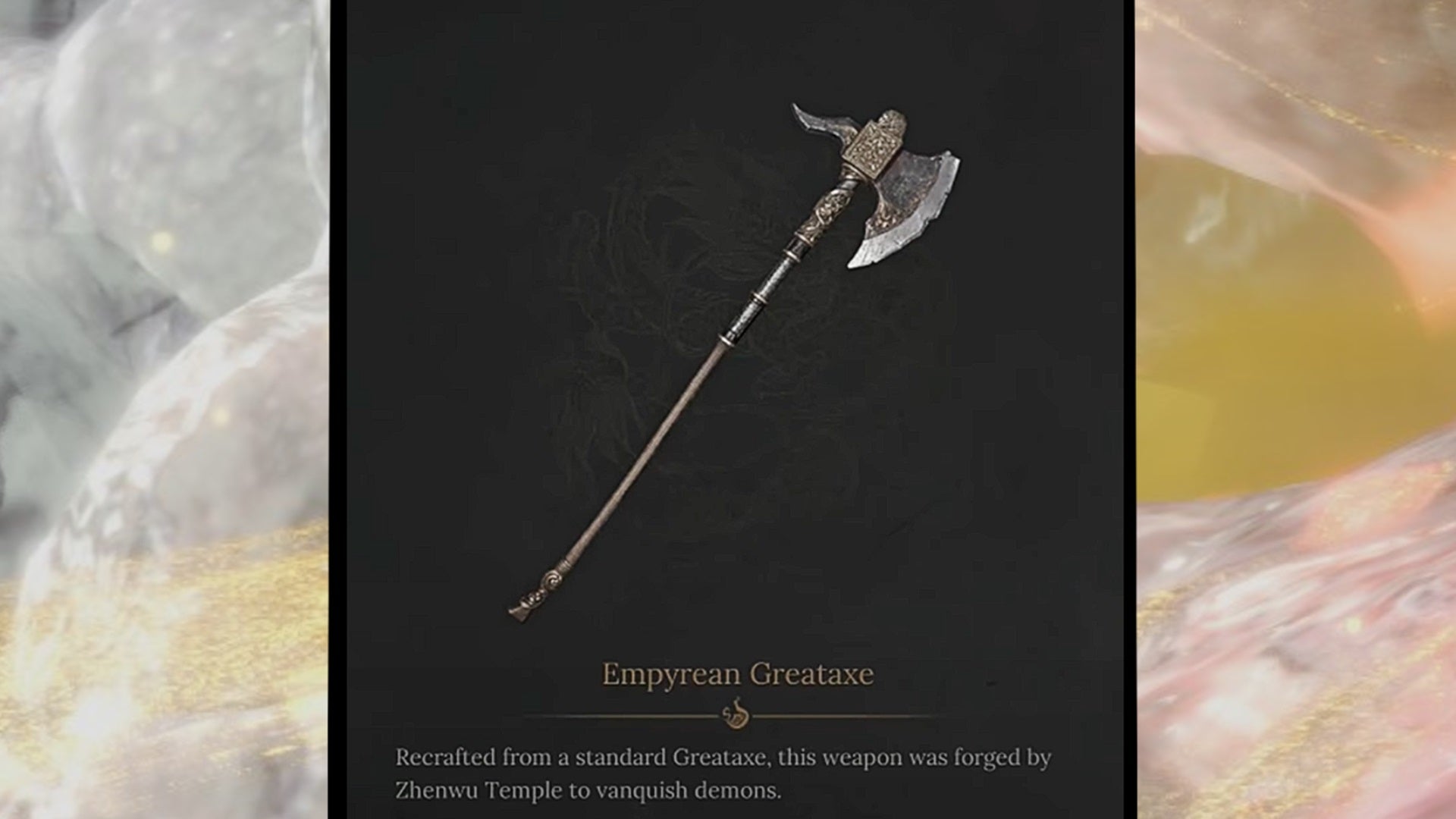 The Empyrean Greataxe in Wuchang Fallen Feathers. - 6