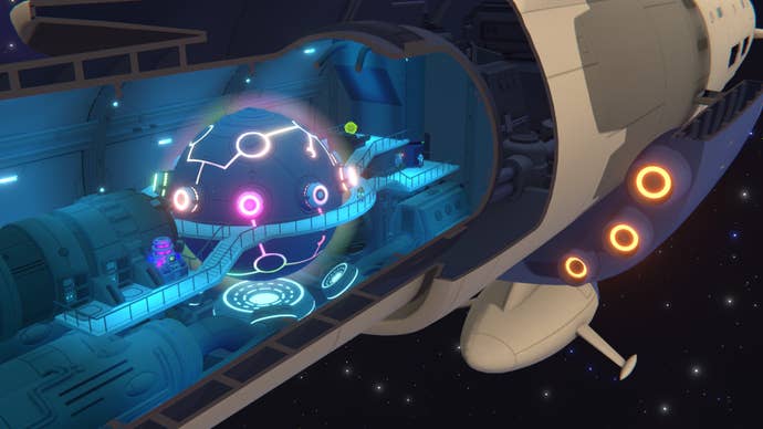 The Jumplight Engine inside the SDF Catalina in Jumplight Odyssey