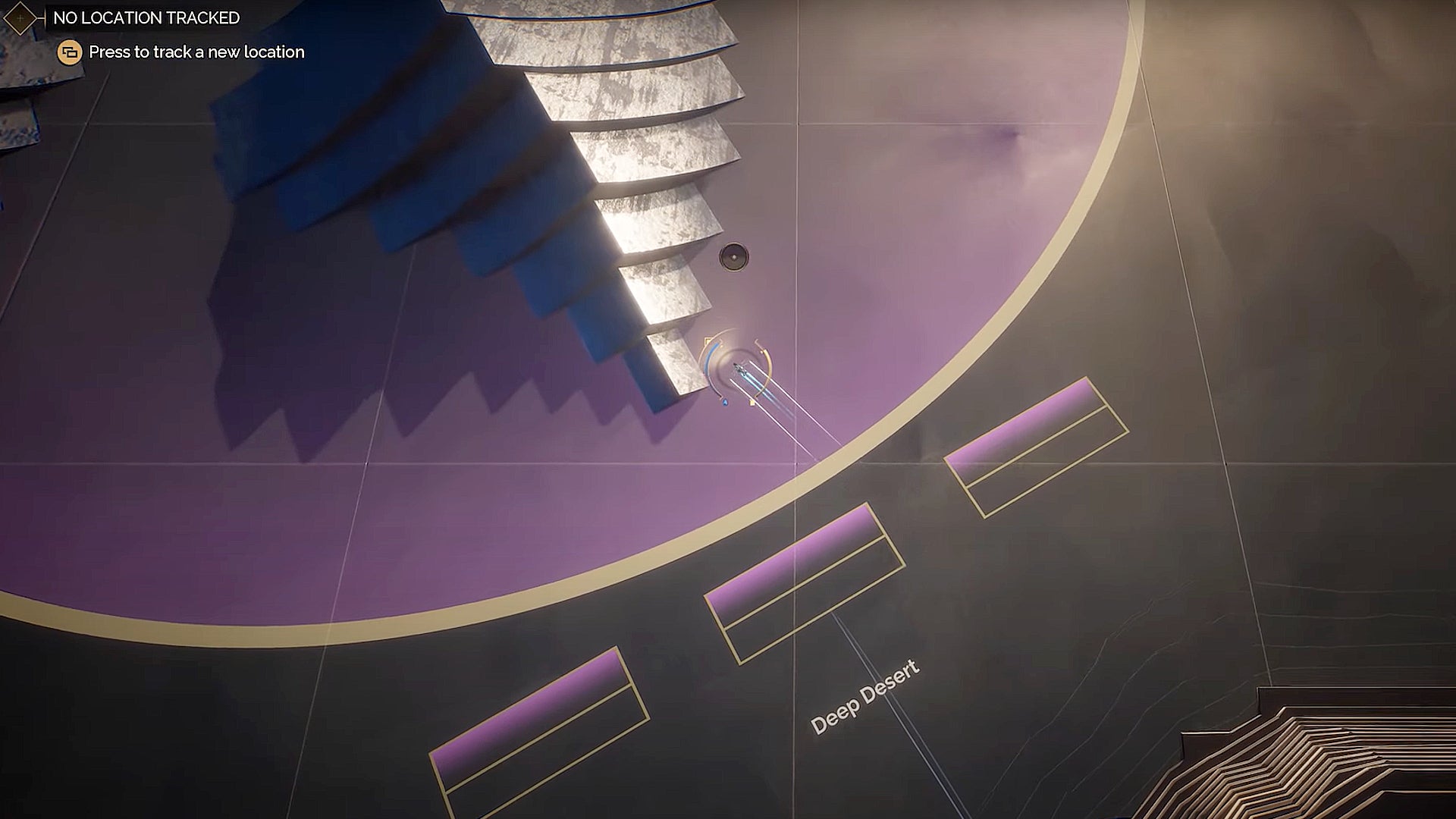 The World Map of Dune Awakening, showing the three entrances into the Deep Desert. - 4