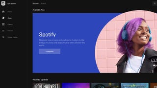 Spotify is now on the Epic Games Store, for some reason