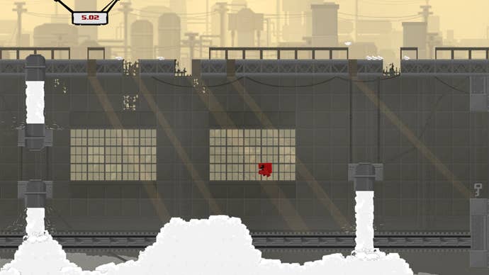 Indie platforming classic Super Meat Boy, which was available for free on the Epic Games Store in 2018.