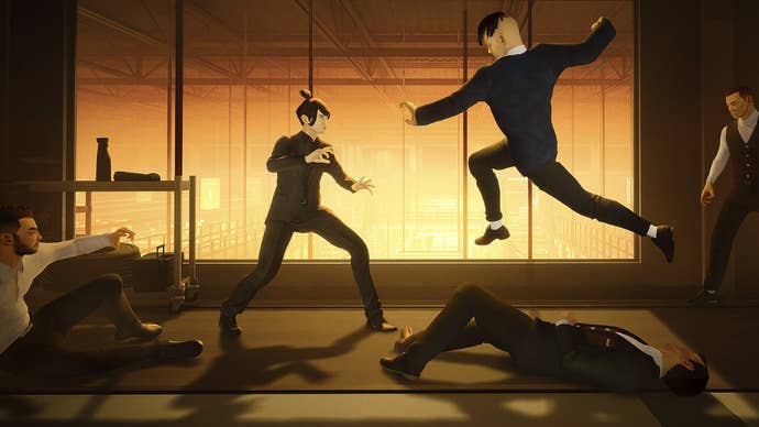 A martial arts combat taking spot successful the kung-fu enactment crippled Sifu.