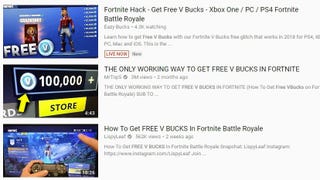 Fortnite - Epic avisa sobre as burlas de V-Bucks gratuitos no YouTube