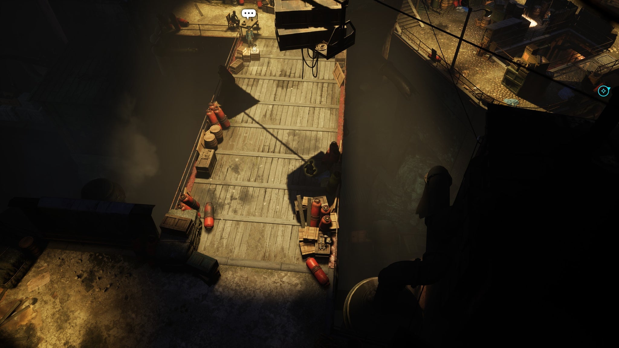 Sneaking between shadows on a bridge in Eriksholm. - 4