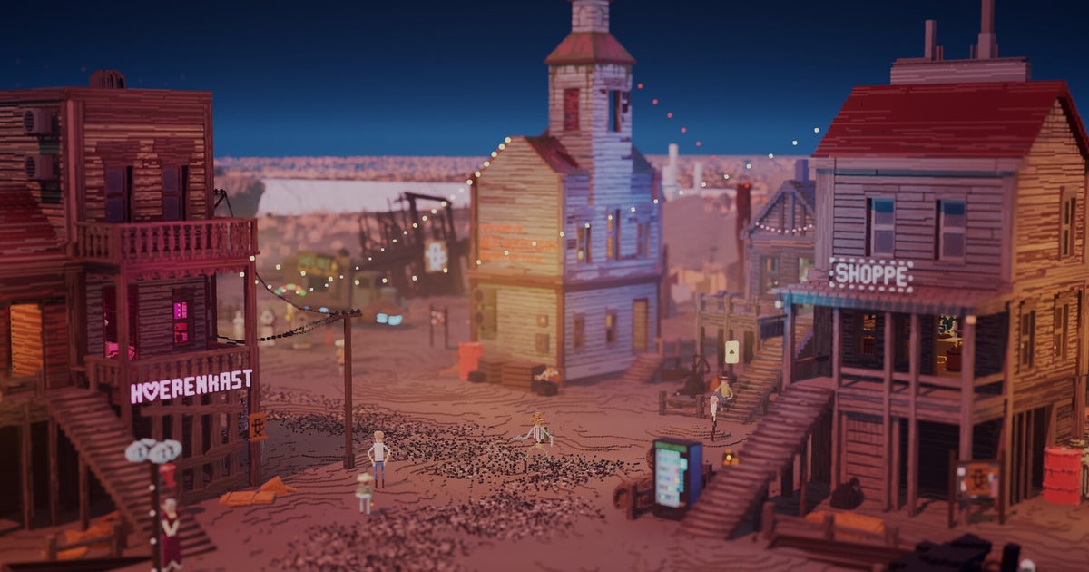 Erosion is a voxel open world shooter in which deaths cost decades, and you can win the Wild West with armies of cats