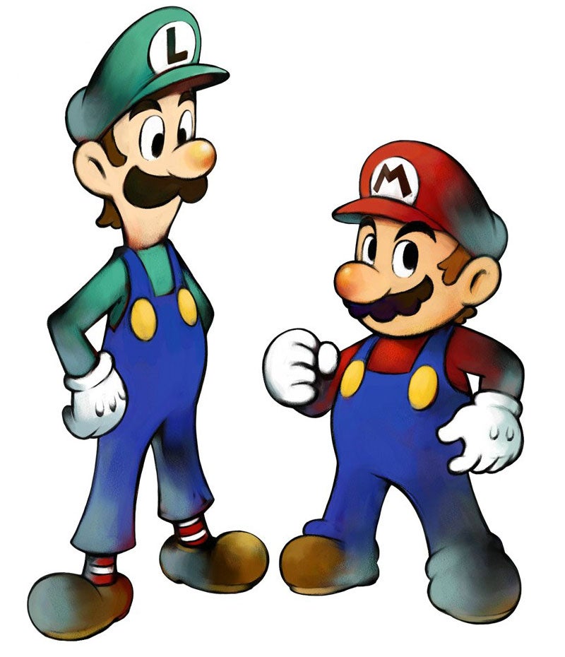 Mario & Luigi: Superstar Saga artwork