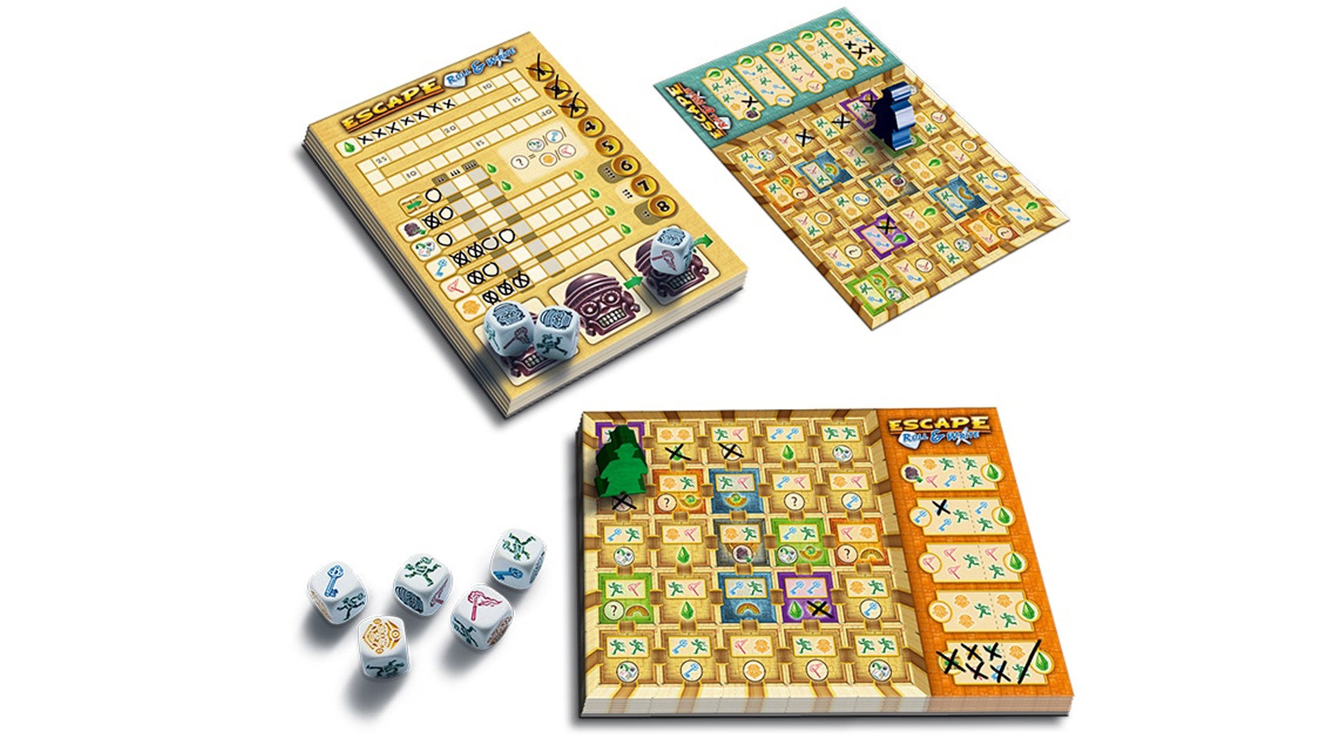 Board Game: deals escape the curse of the temple board game