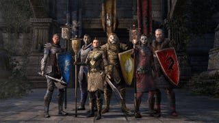 A group of characters in The Elder Scrolls Online
