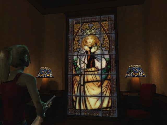 Clara can be seen looking at a stained glass window in Eternal Darkness Sanity&rsquo;s Requiem