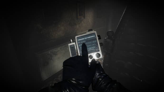 Eternal Threads review - you point at the screen of your scanner in a very dark room