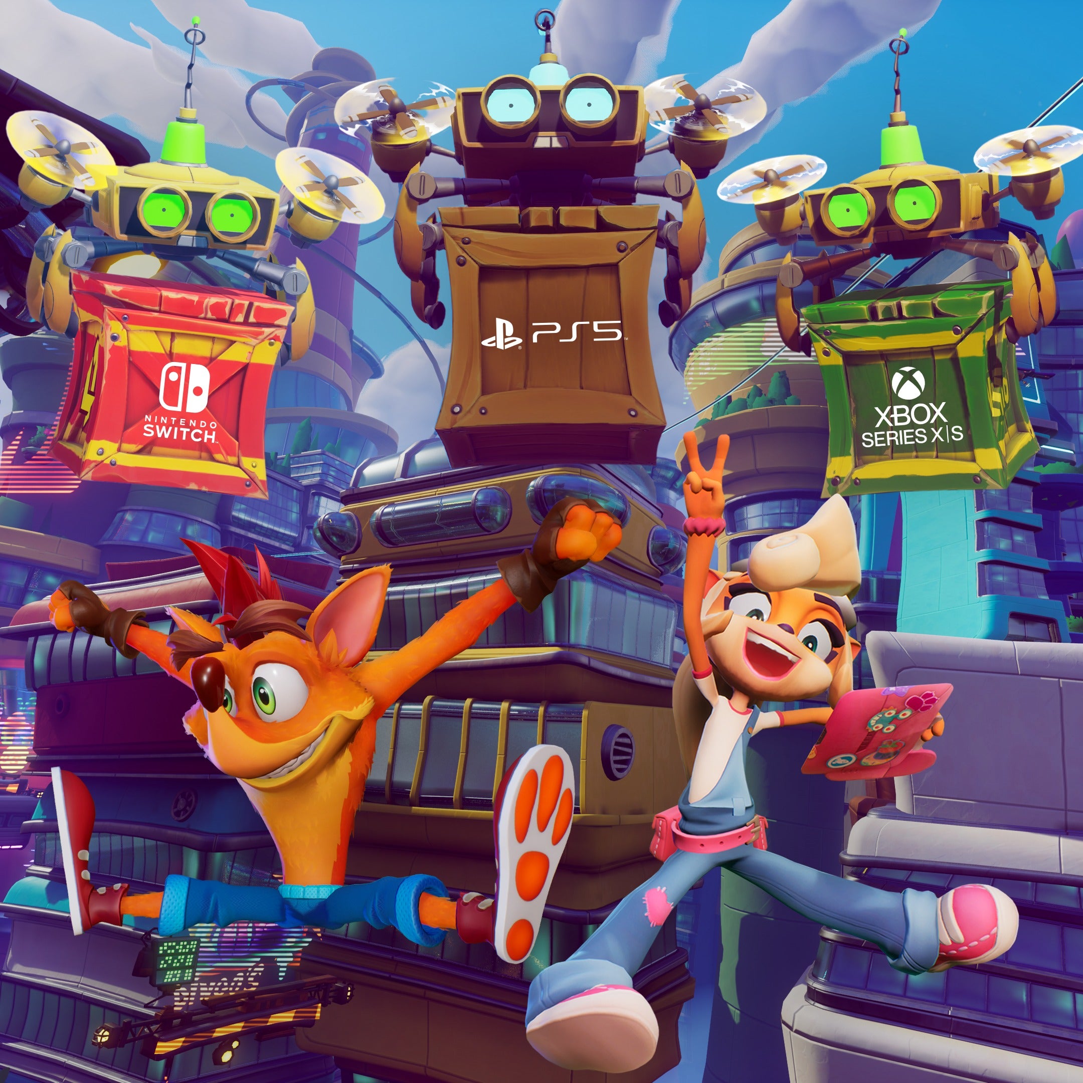 Crash bandicoot deals 4 switch