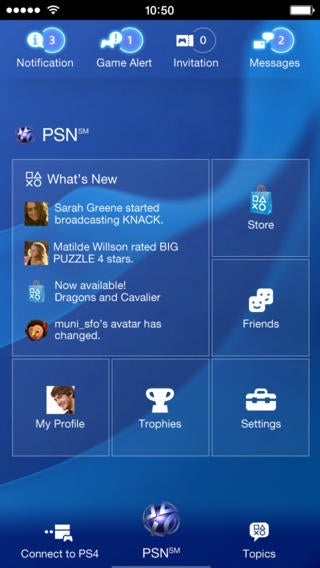 Sony ps4 store app store