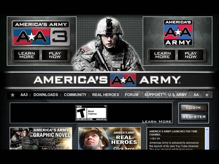 War Games: the link between gaming and military recruitment