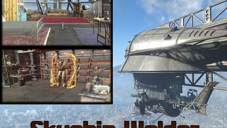 Statek powietrzny jako baza - mod do Fallout 4