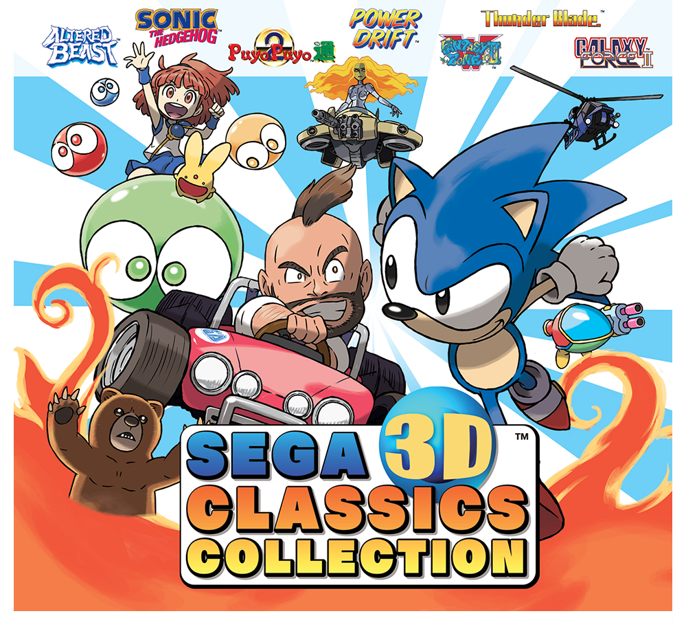 SEGA anuncia SEGA 3D Classics Collection para a Nintendo 3DS