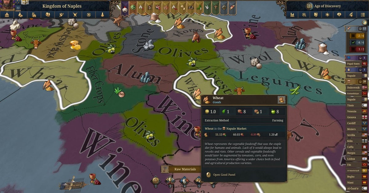 First Europa Universalis 5 patch makes 350 fixes and stops you earning free Steam achievements