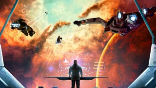 The front cover artwork for Eve Online: The Board Game.