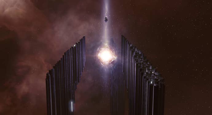 Eve Online’s cemetery memorial.