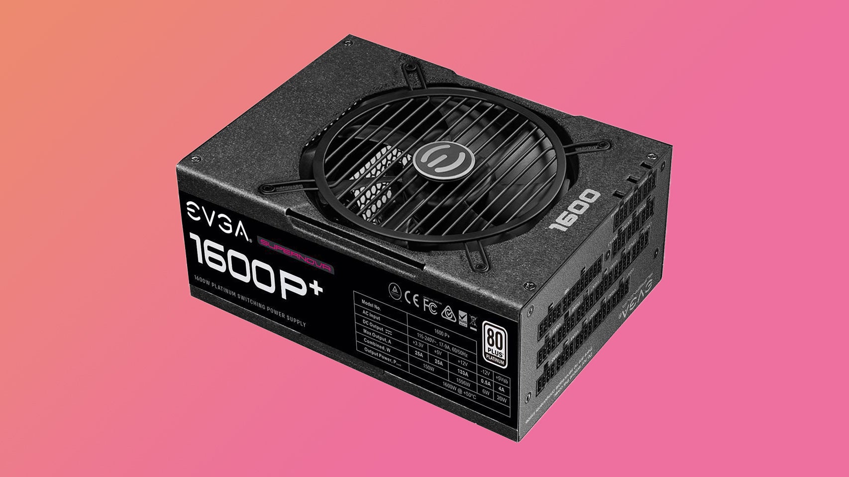 This EVGA 1600W Platinum PSU is down to $200 at Newegg | Rock 