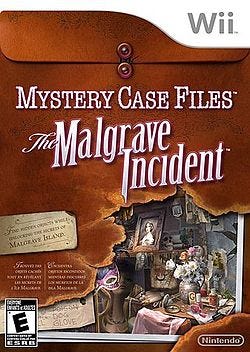 Caixa de jogo de Mystery Case Files: The Malgrave Incident