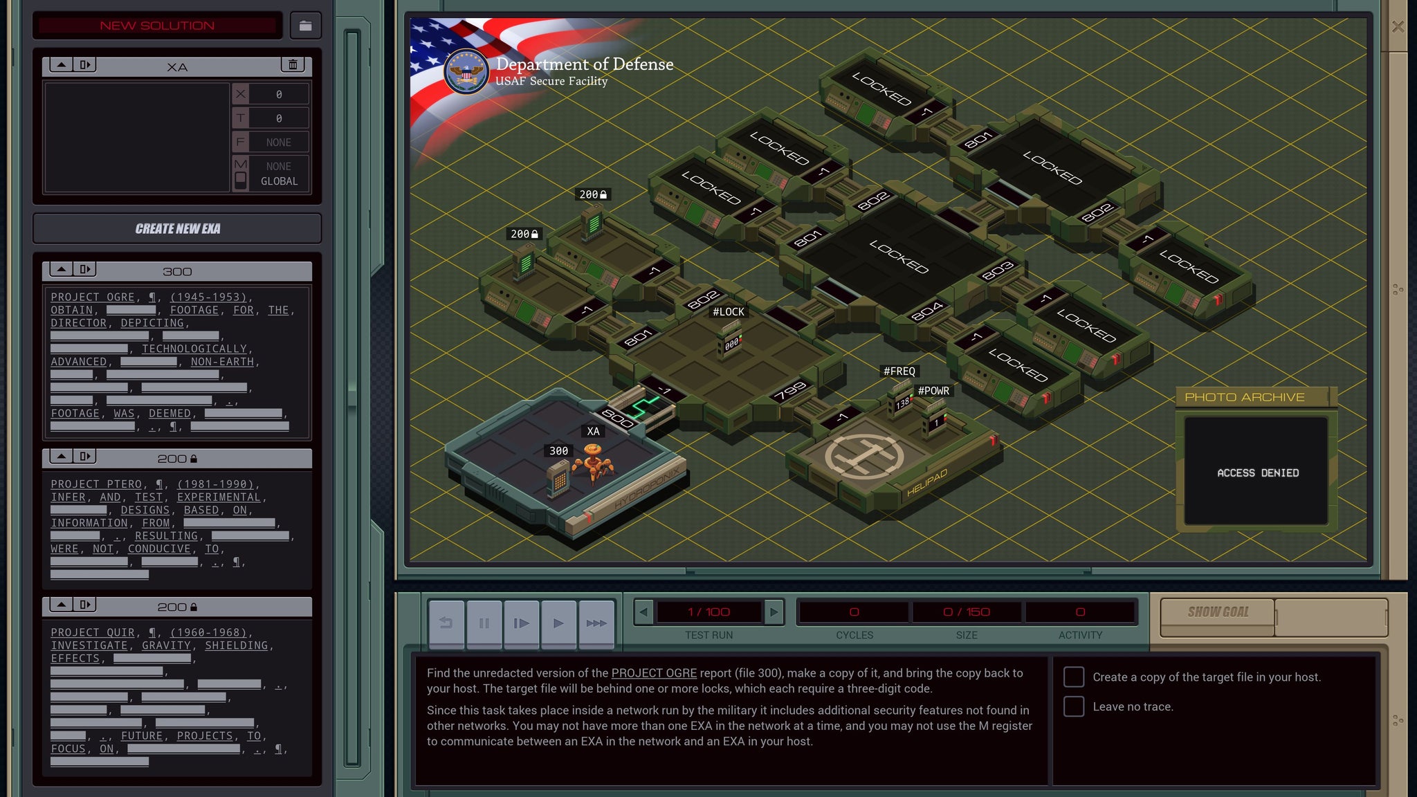Exapunks players remake Asteroids | Rock Paper Shotgun