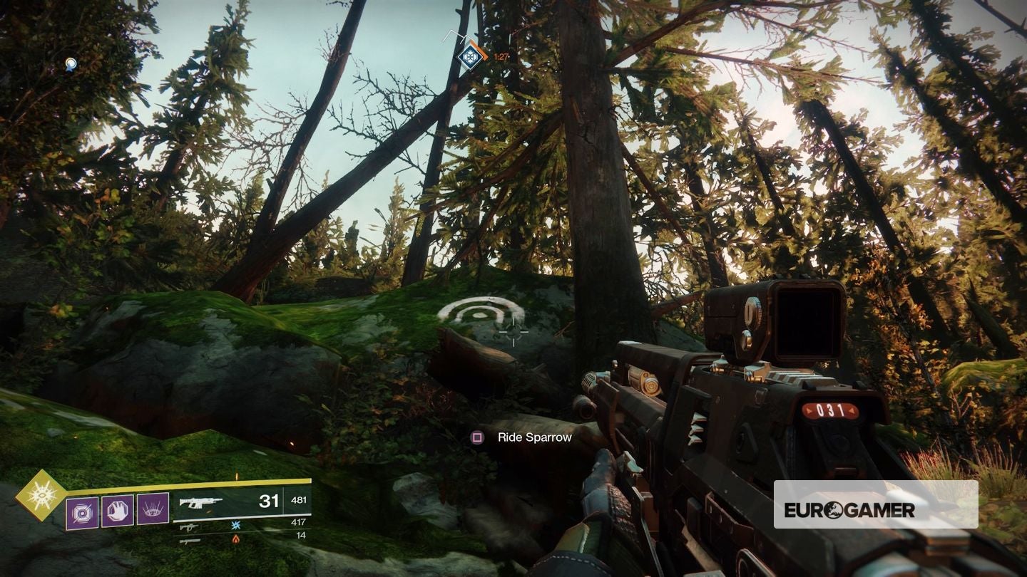 Destiny 2 - Excavation Site XII, The Pit, Pathfinder's Crash