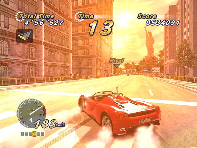 Test : Outrun 2006 C2C PS2, ça dérape Test : Outrun 2006 C2C PS2, ça dérape