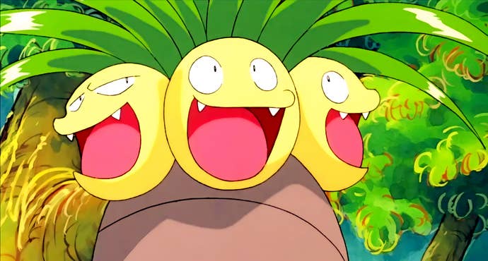 exeggutor laughing