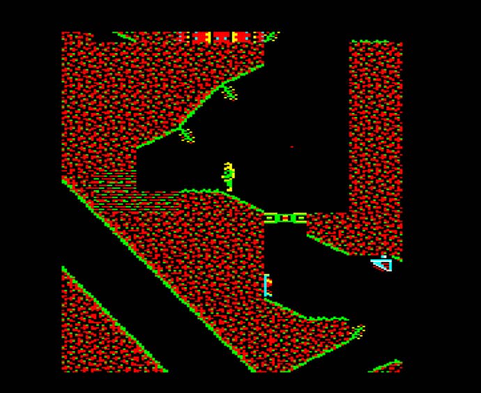 Exploring a cave network in Exile