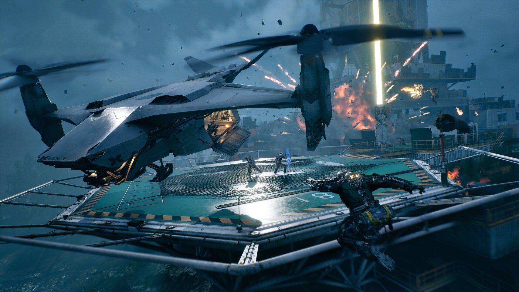 Exoborne, the exollent-looking exosuit extraction shooter, is hosting a playtest soon - 1