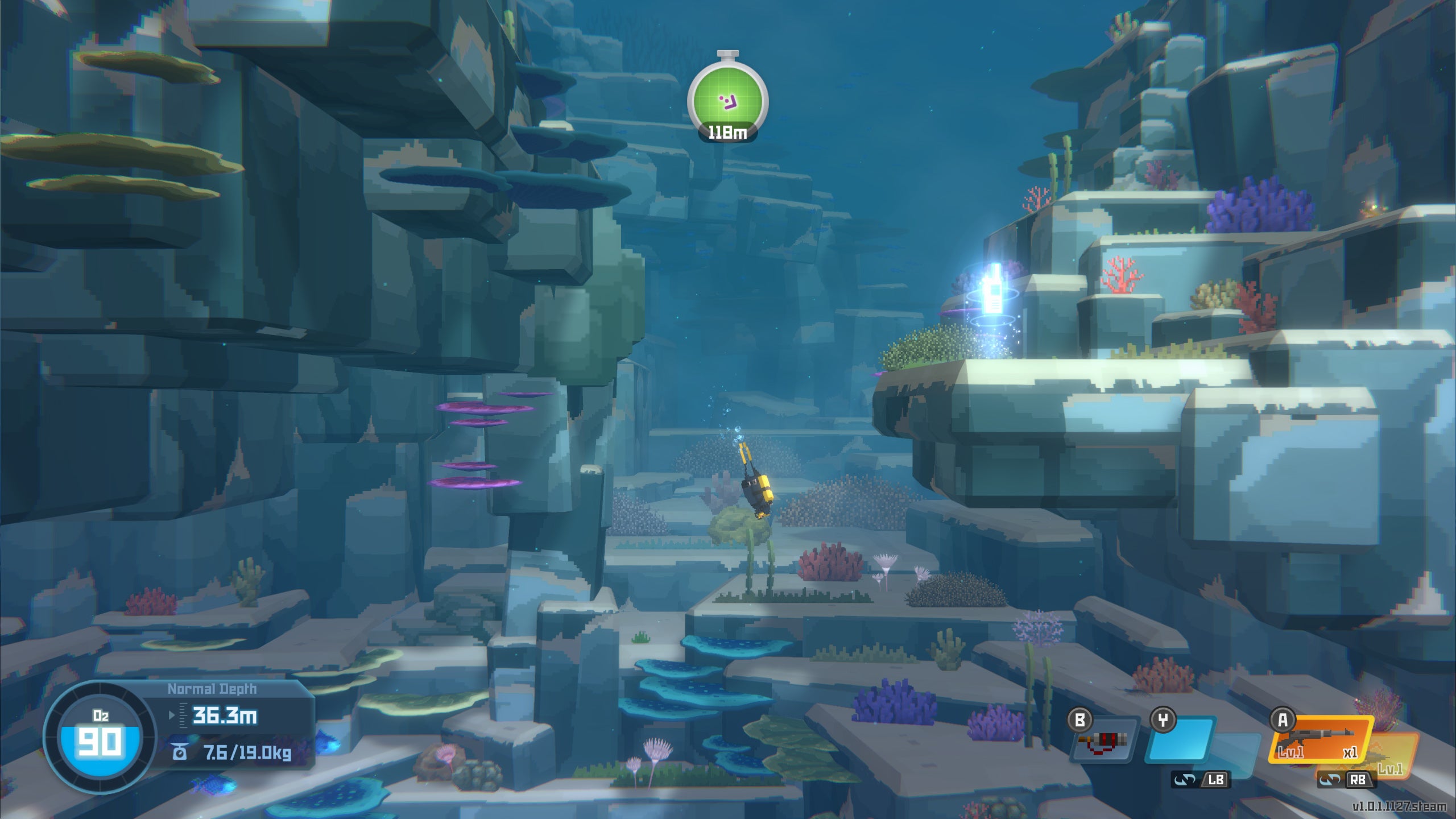 Dave the Diver ocean exploration