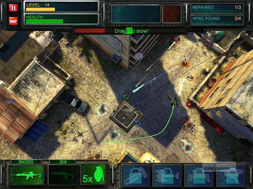 Extration Games Cannon Fodder-like iOS game Extraction | Eurogamer.net