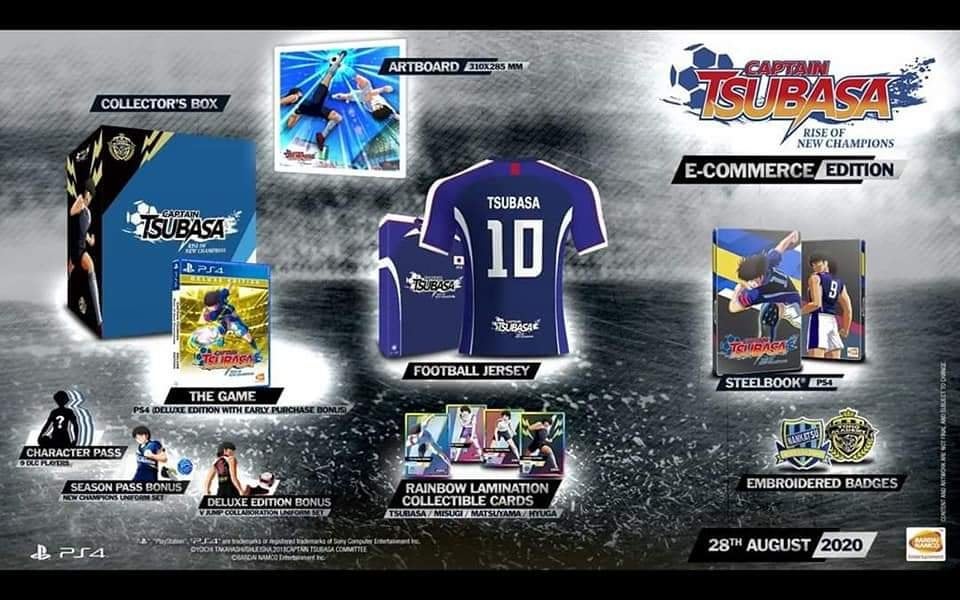 Captain Tsubasa Rise of New Champions ganha data de lancamento Season Pass e Collector s Edition Eurogamer.pt